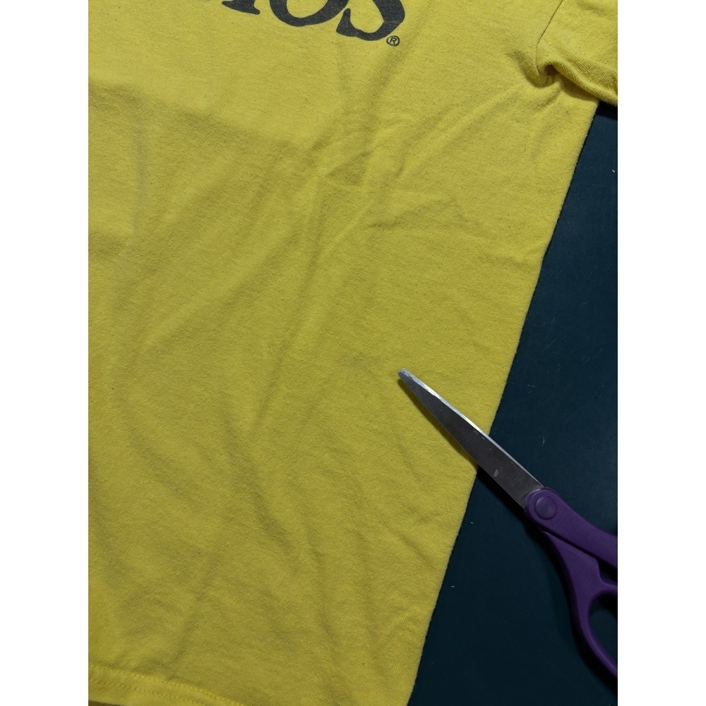 Vintage 90s Cheerios Promo T-Shirt Men's Large Cereal Snack Yellow Double Sided - Picture 7 of 10